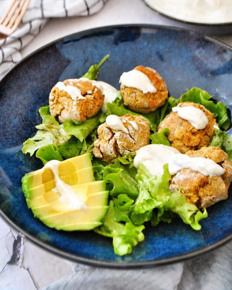 Falafels maison et sauce yaourt – tahini Falafels maison et sauce yaourt – tahini