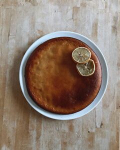 Gâteau au citron et à la compote de pommes Gâteau au citron et à la compote de pommes