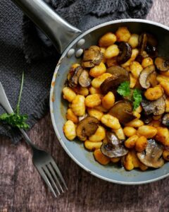 Gnocchis aux champignons