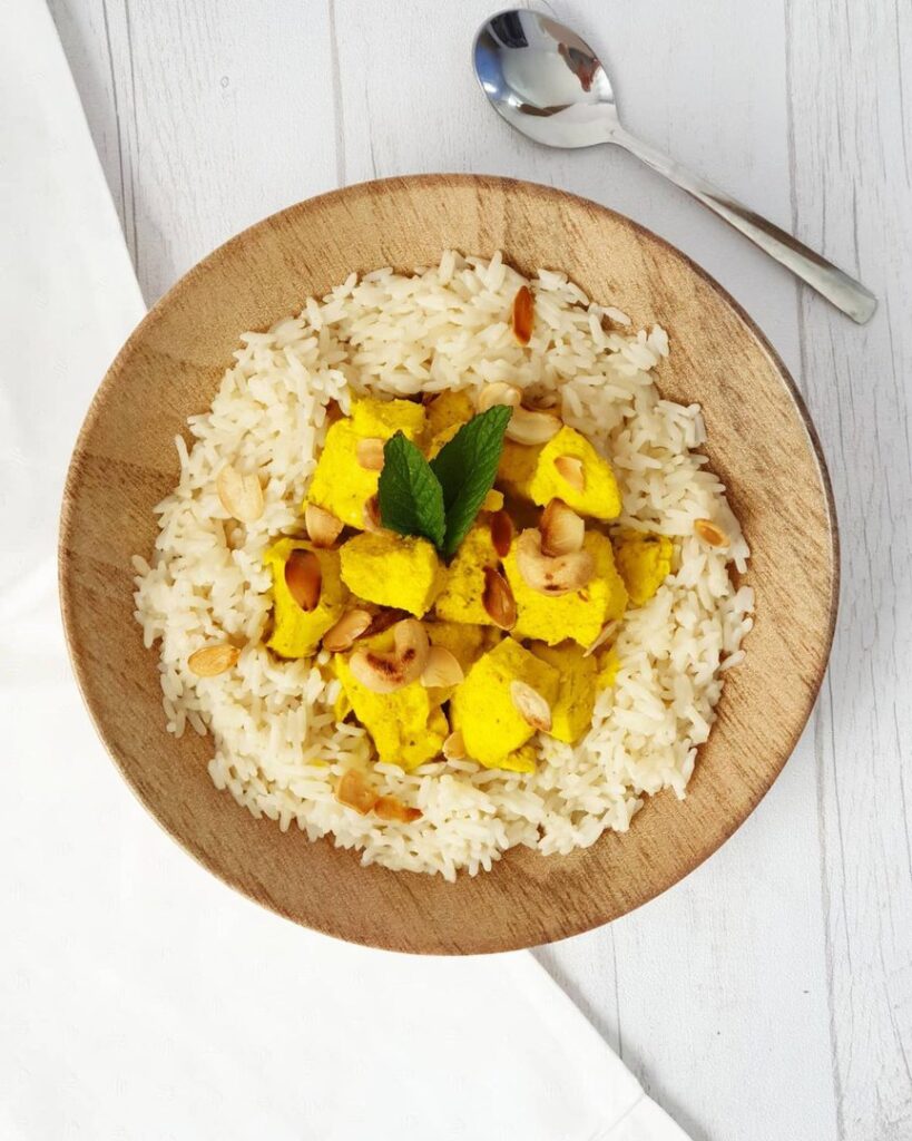 Poulet -Korma