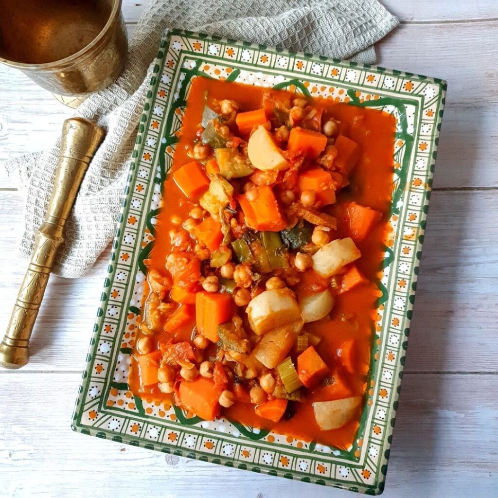 Couscous de légumes végétarien