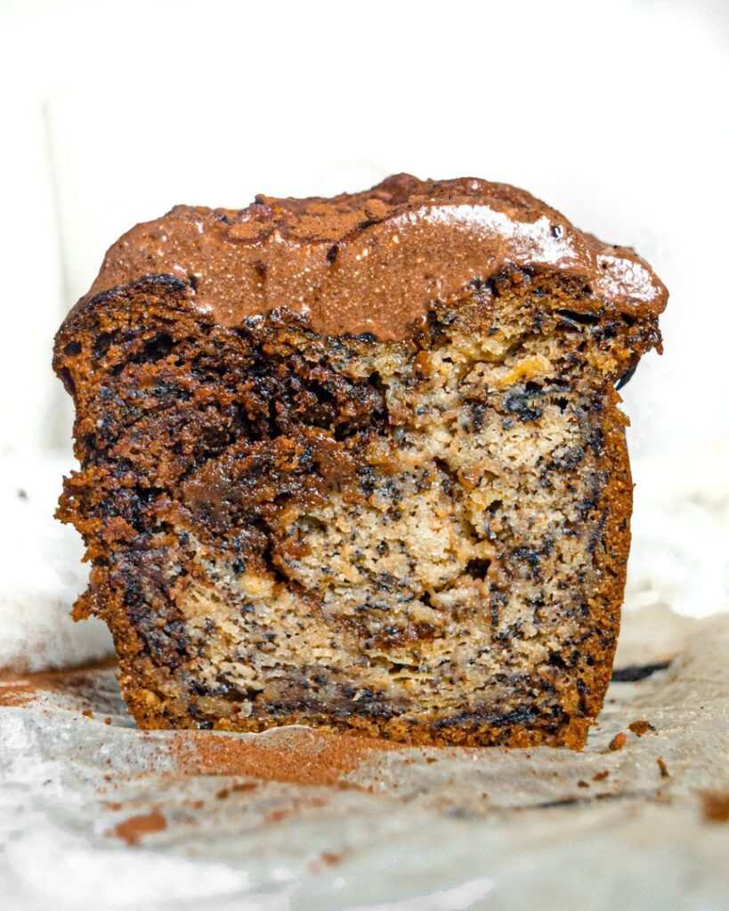 Healthy Chocolate Banana Bread
