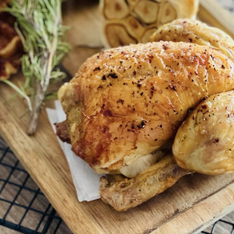 Poulet croustillant et moelleux de ma grand-mère