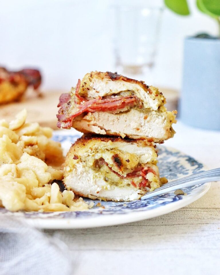 Cordon bleu au jambon de Bayonne