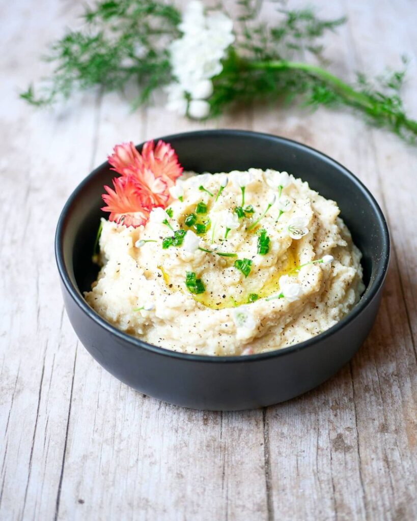 Purée de chou fleur