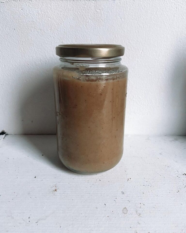 Compote de pommes au beurre d’amandes Compote de pommes au beurre d’amandes