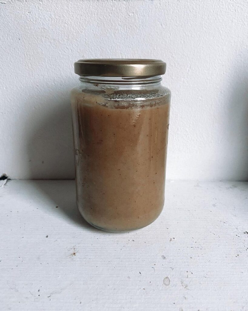 Compote de pommes au beurre d&rsquo;amandes