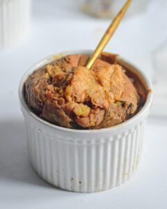Cœur coulant beurre de cacahuète à l’érable et cannelle