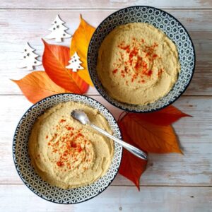 Houmous au jus de citron et piment doux Houmous au jus de citron et piment doux