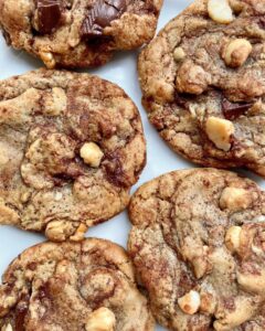 Cookies moelleux aux noix et au chocolat