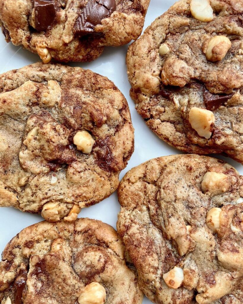 Cookies moelleux aux noix et au chocolat