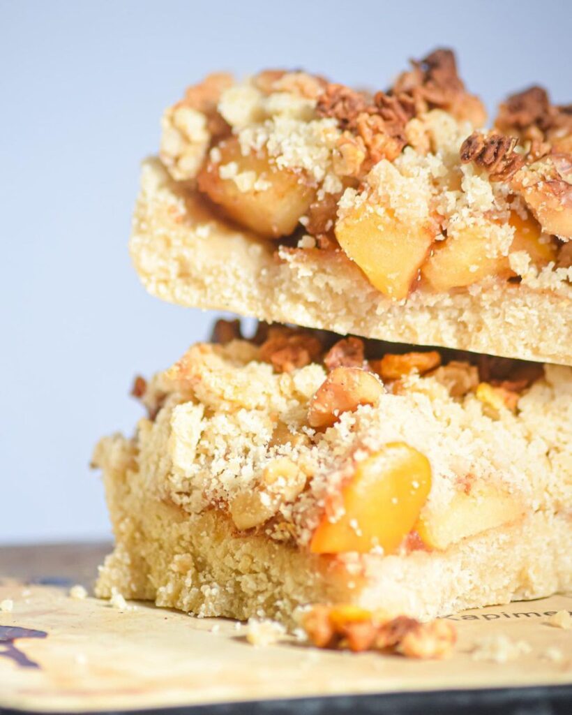 Barres aux pommes et cannelles