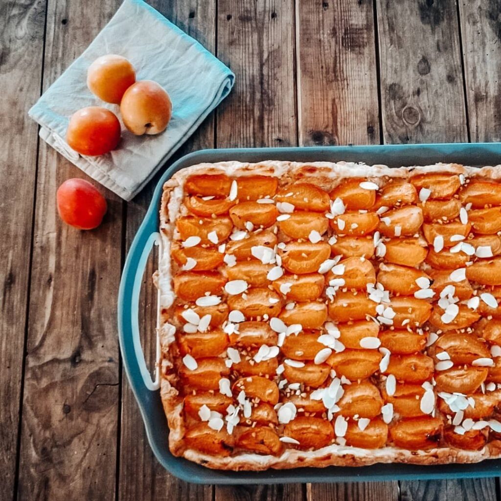 Tarte aux abricots
