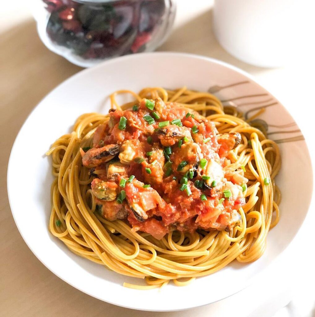 Spaghettis aux moules