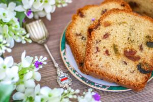 Cake aux fruits conflits mamie maguy