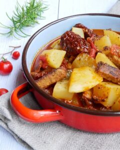 Goulash revisité au veau