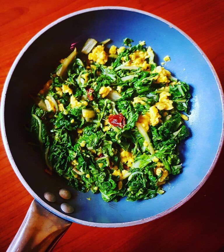 Omelette aux blettes Omelette aux blettes