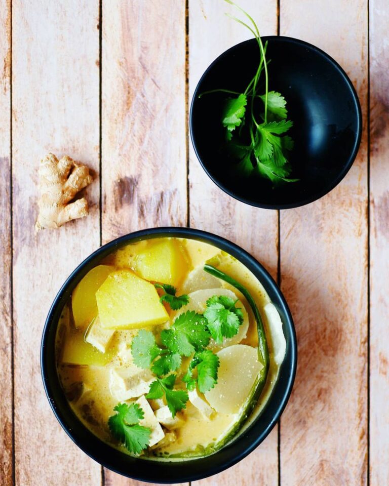 Curry printanier crémeux Curry printanier crémeux