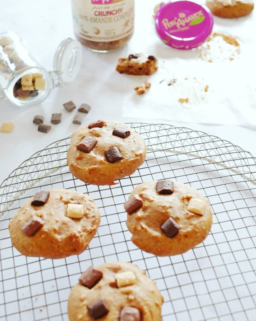 Biscuits vegan sans gluten a la purée d&rsquo;amandes