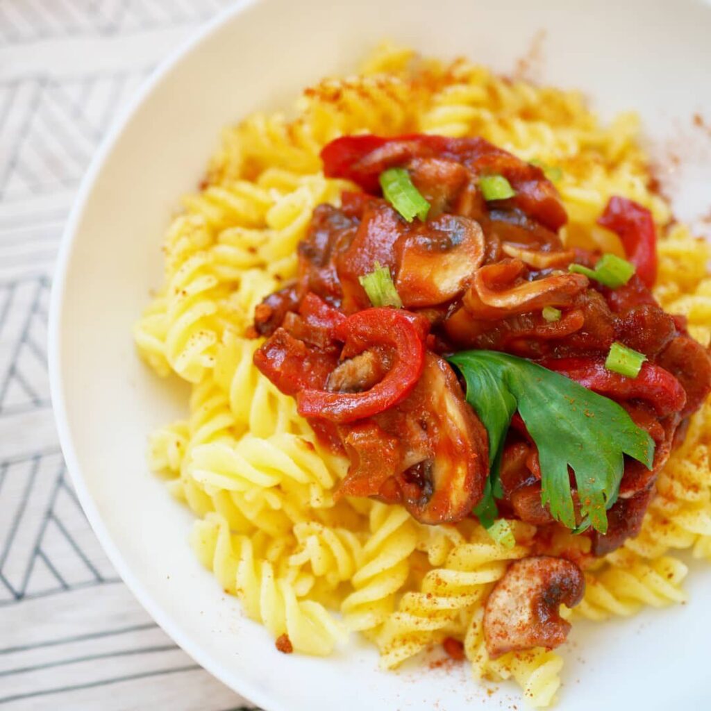 Pâtes Stroganoff