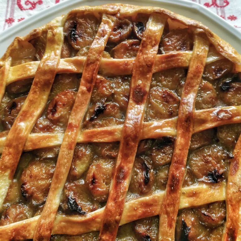 Tarte aux prunes de Reine Tarte aux prunes de Reine