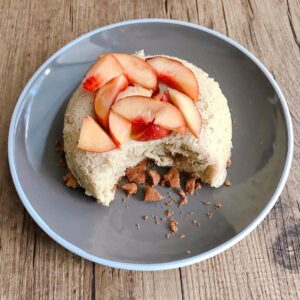 Bowl cake cheesecake aux fraises et speculoos