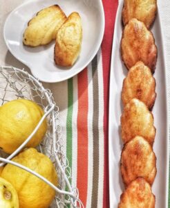 Petites madeleines au citron