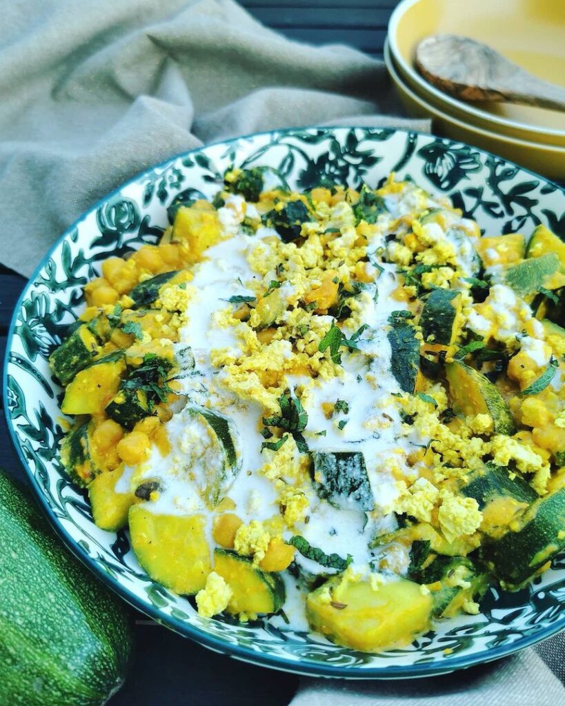 Courgette à  l&rsquo;indienne