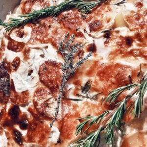 Gratin de pommes de terre sans crème Gratin de pommes de terre sans crème