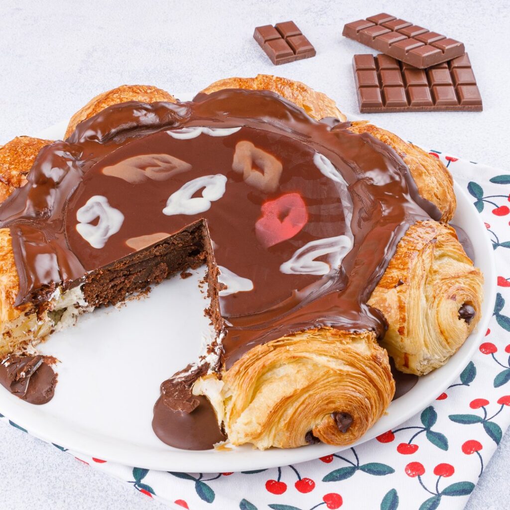 Le gâteau pain au chocolat