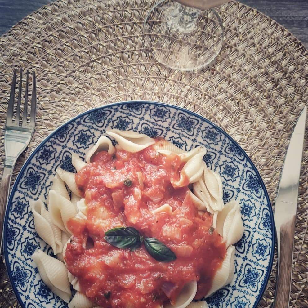 Conchiglie sauce tomate express maison