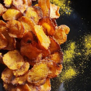 Chips de carottes