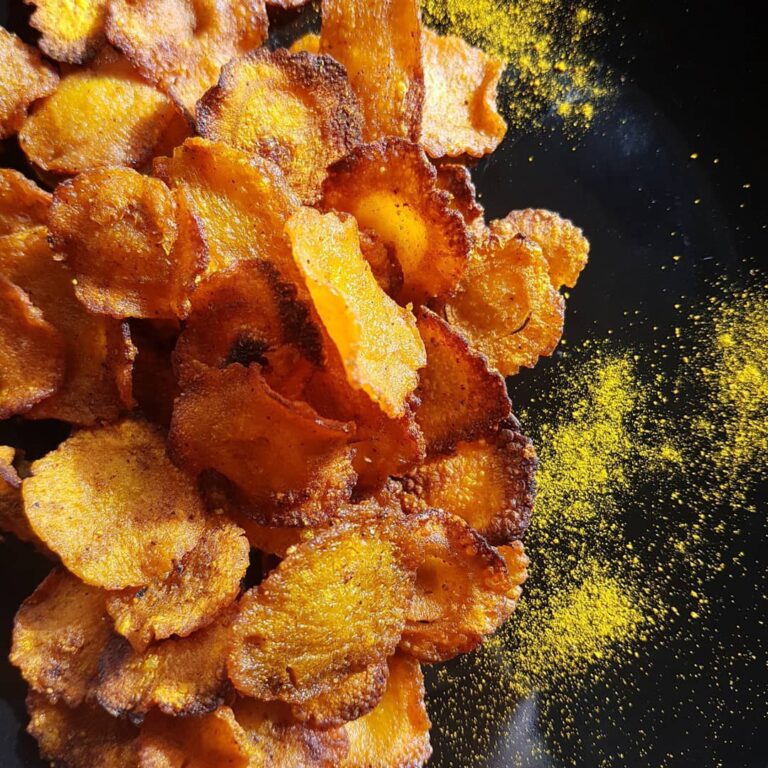 Chips de carottes