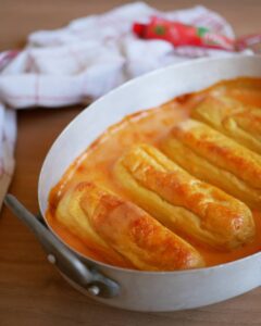 Quenelles  à la béchamel