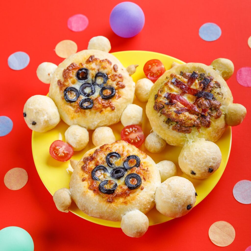 Les tortues pizzas