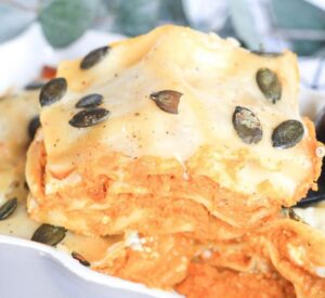 Lasagnes courge & feta Lasagnes courge & feta
