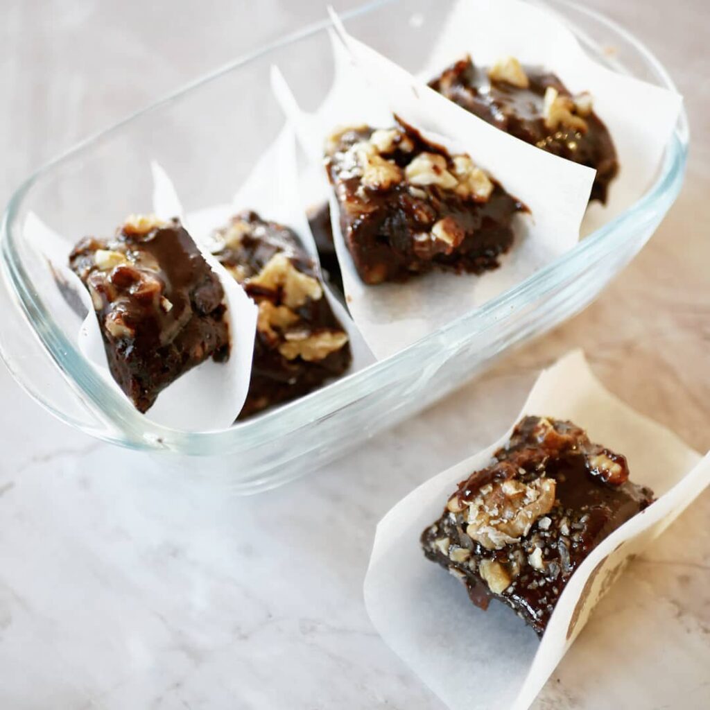 Brownies crus