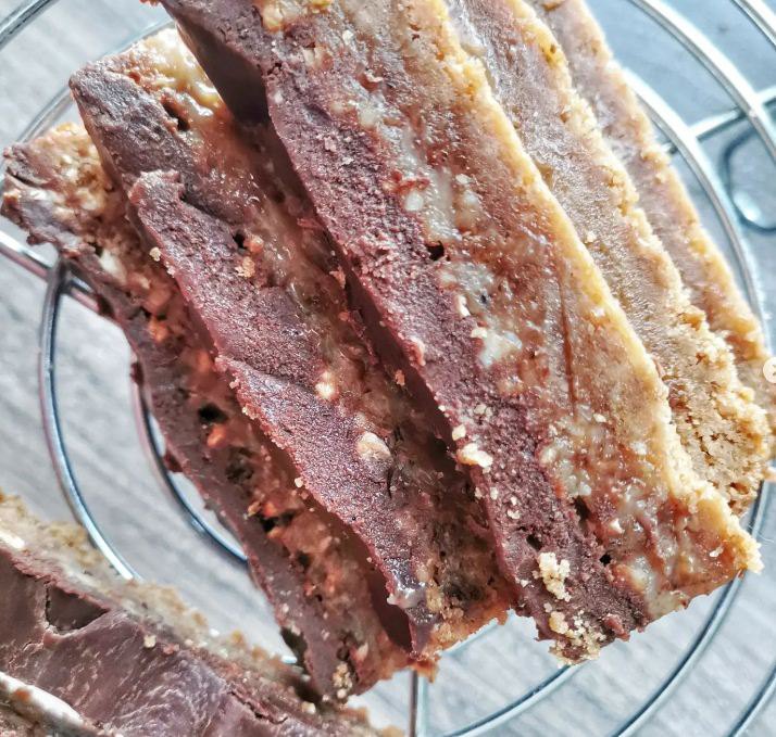 Barres croustillantes choco praliné Barres croustillantes choco praliné