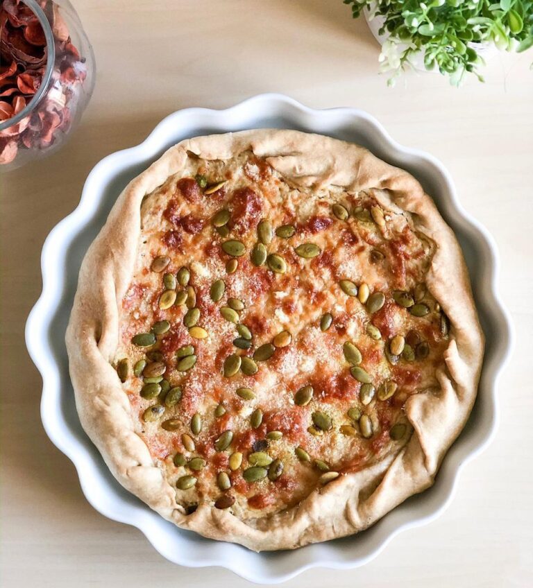 Tarte au thon et à la moutarde Tarte au thon et à la moutarde