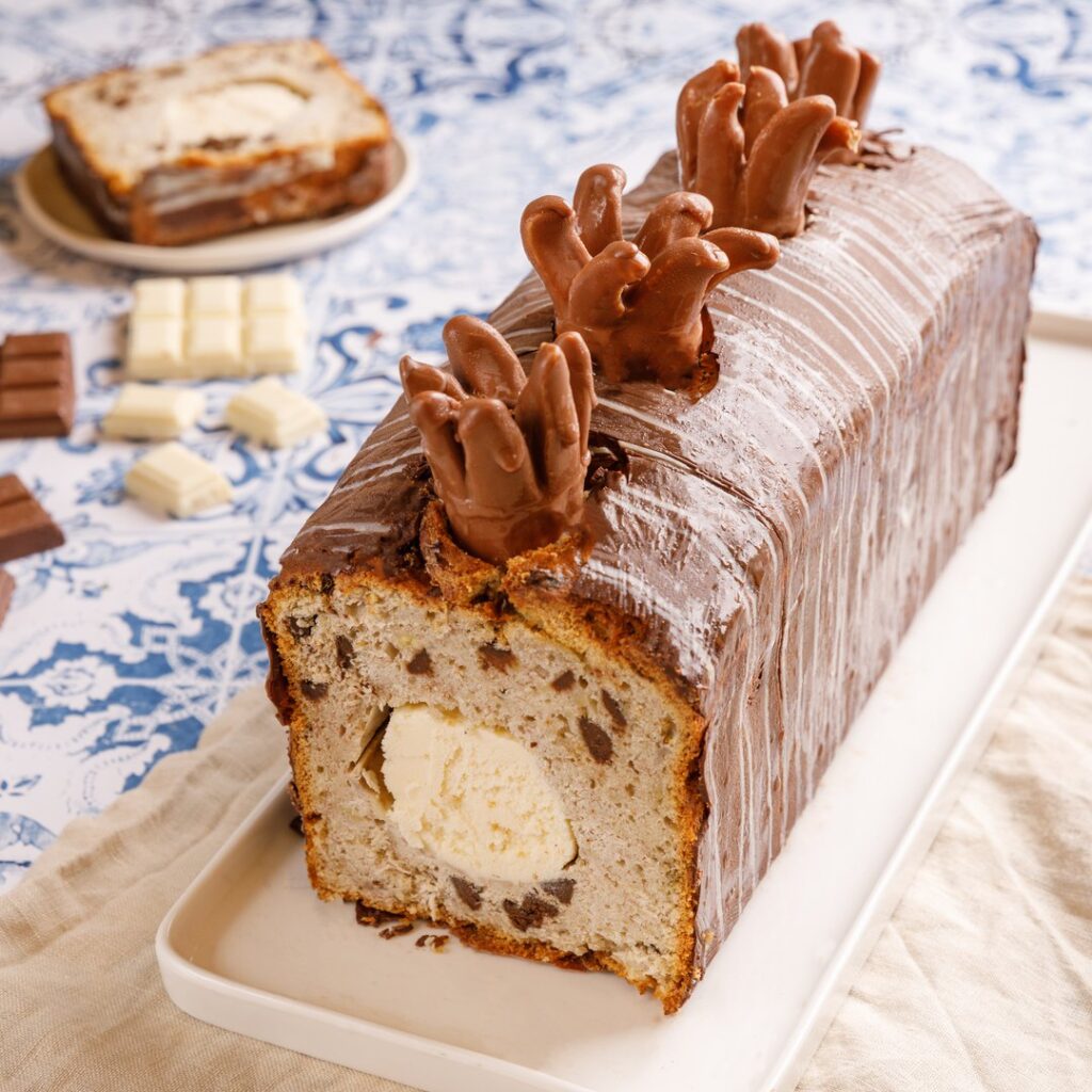 Pão doce de banana