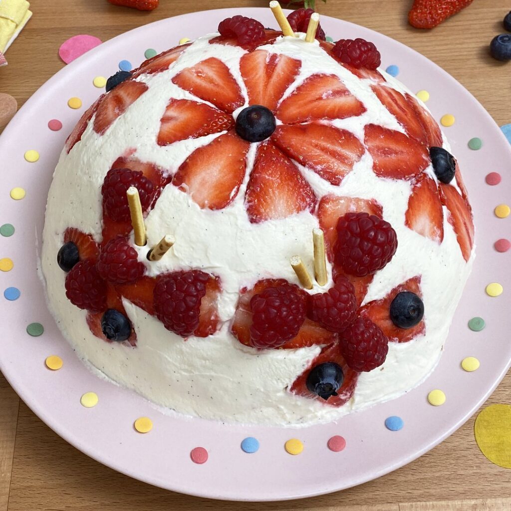 Erdbeerkuchen