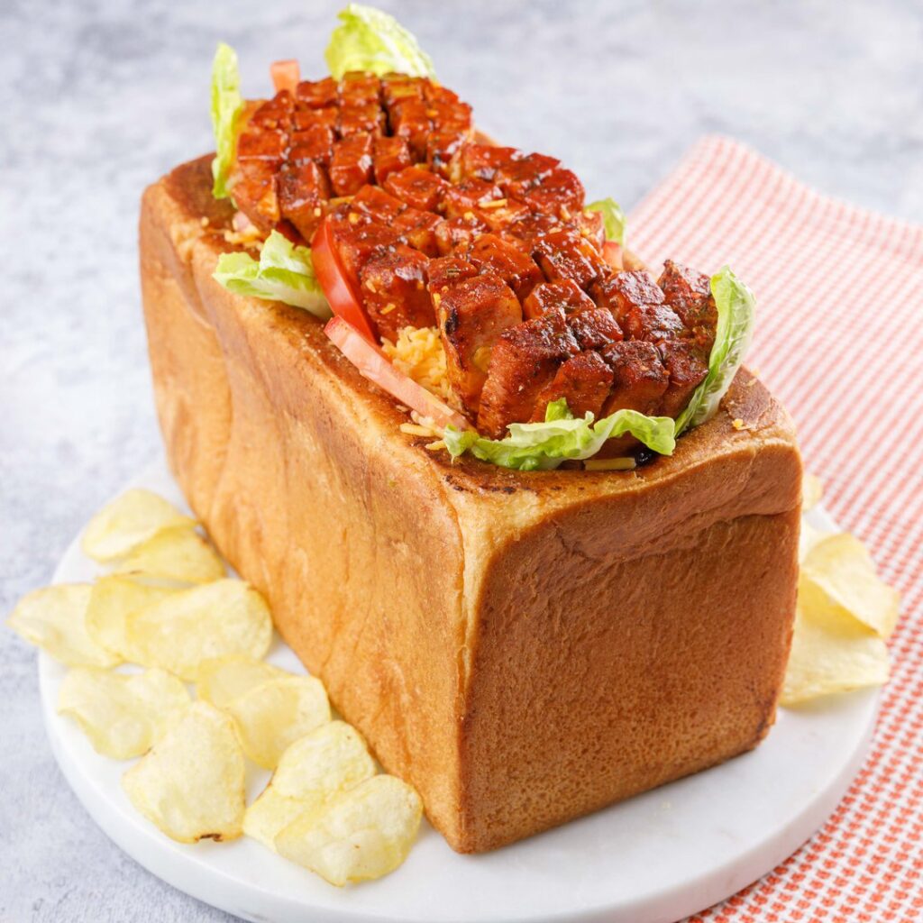 Sándwich de mortadela!