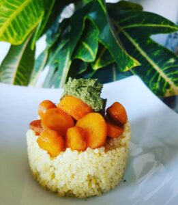 Risotto de millet – carottes Risotto de millet – carottes