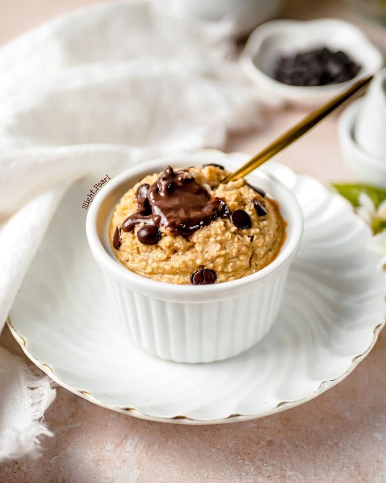 Baked oat aux pépites de chocolat