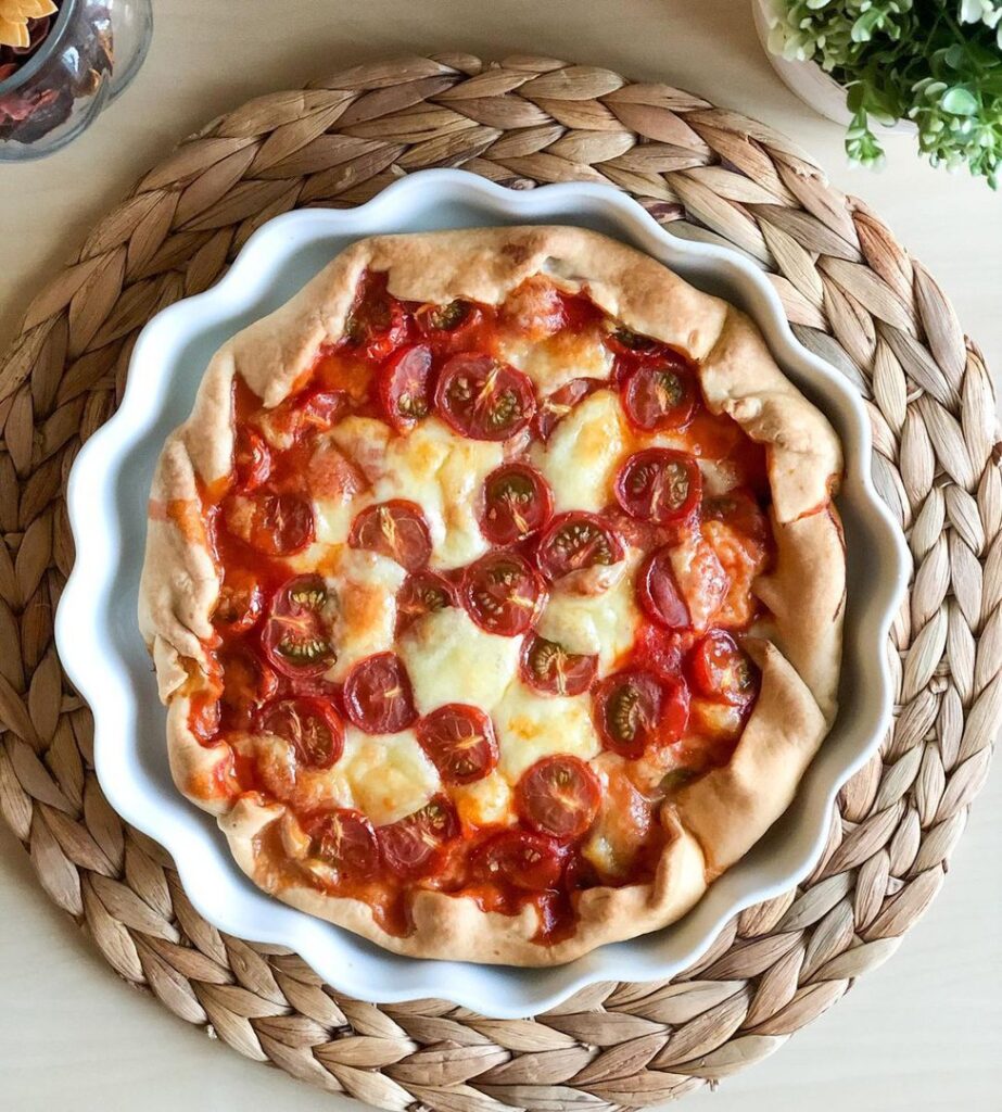 Tarte salée au thon et à la mozzarella