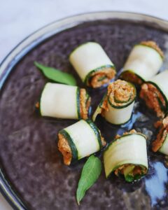 Roulés de courgettes Roulés de courgettes