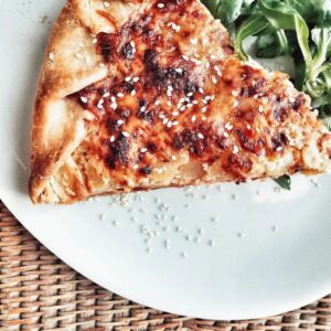 Tarte aux pommes de terre et Comté Tarte aux pommes de terre et Comté