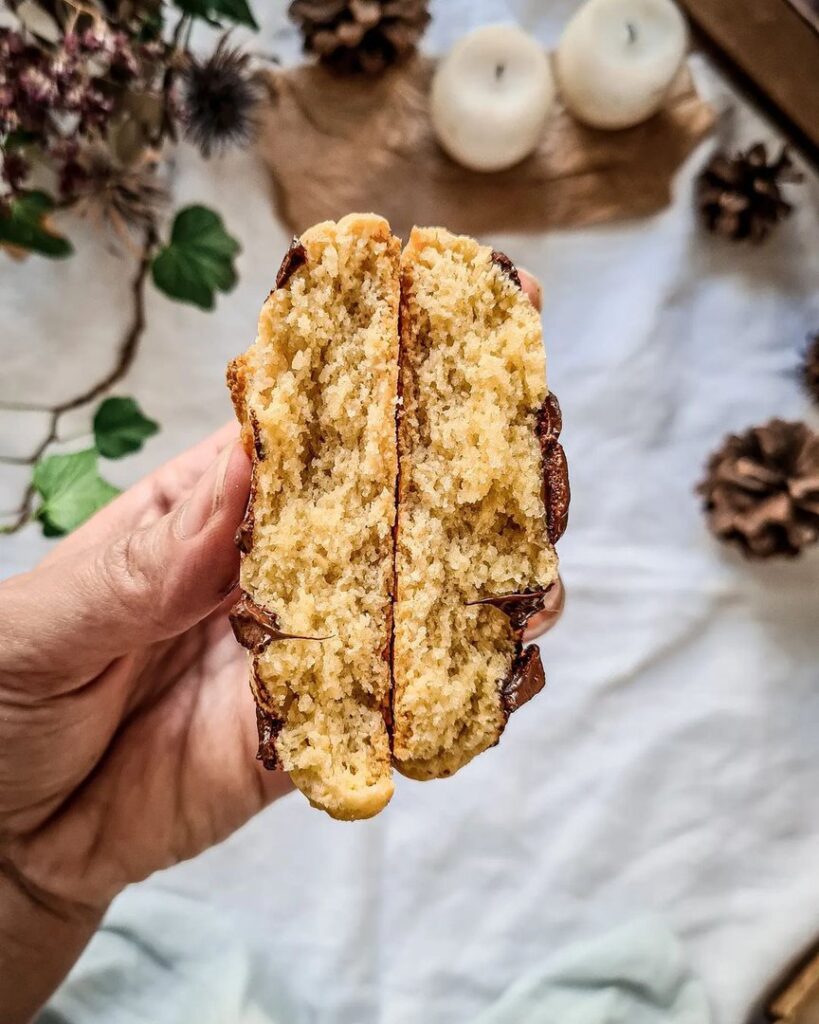 Cookie aux pépites de chocolat et noix de coco