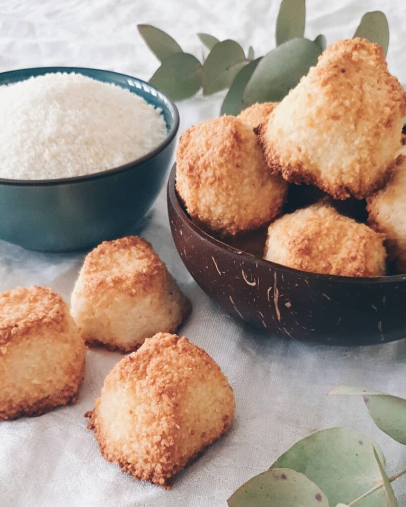 Petits rochers à la noix de coco