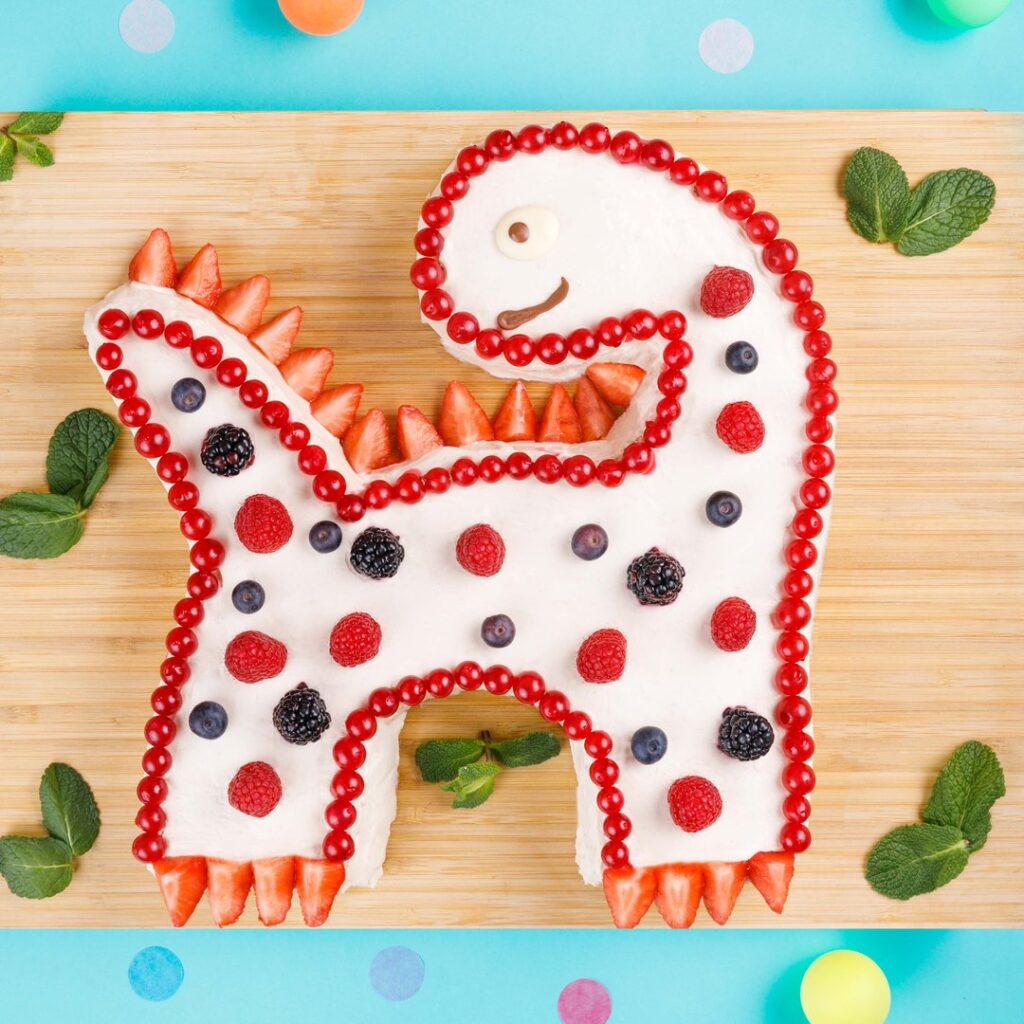 Der Diplodocus-Kuchen!